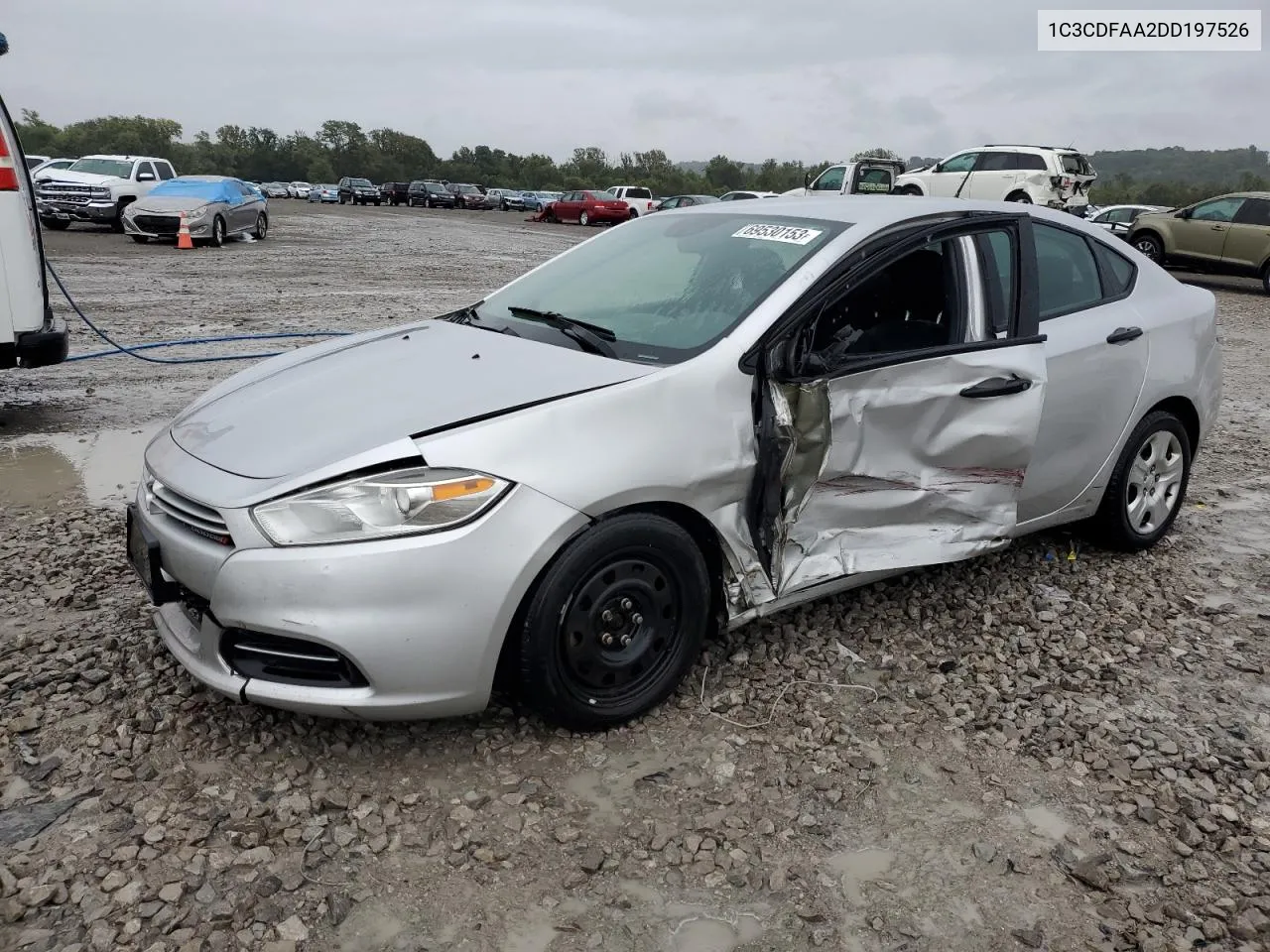 2013 Dodge Dart Se VIN: 1C3CDFAA2DD197526 Lot: 60843544