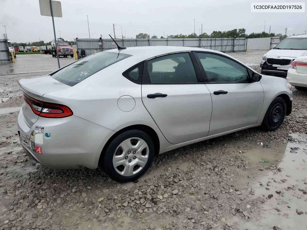 2013 Dodge Dart Se VIN: 1C3CDFAA2DD197526 Lot: 60843544