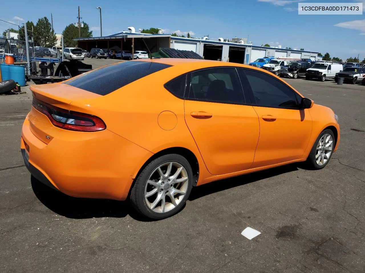 2013 Dodge Dart Sxt VIN: 1C3CDFBA0DD171473 Lot: 61150264