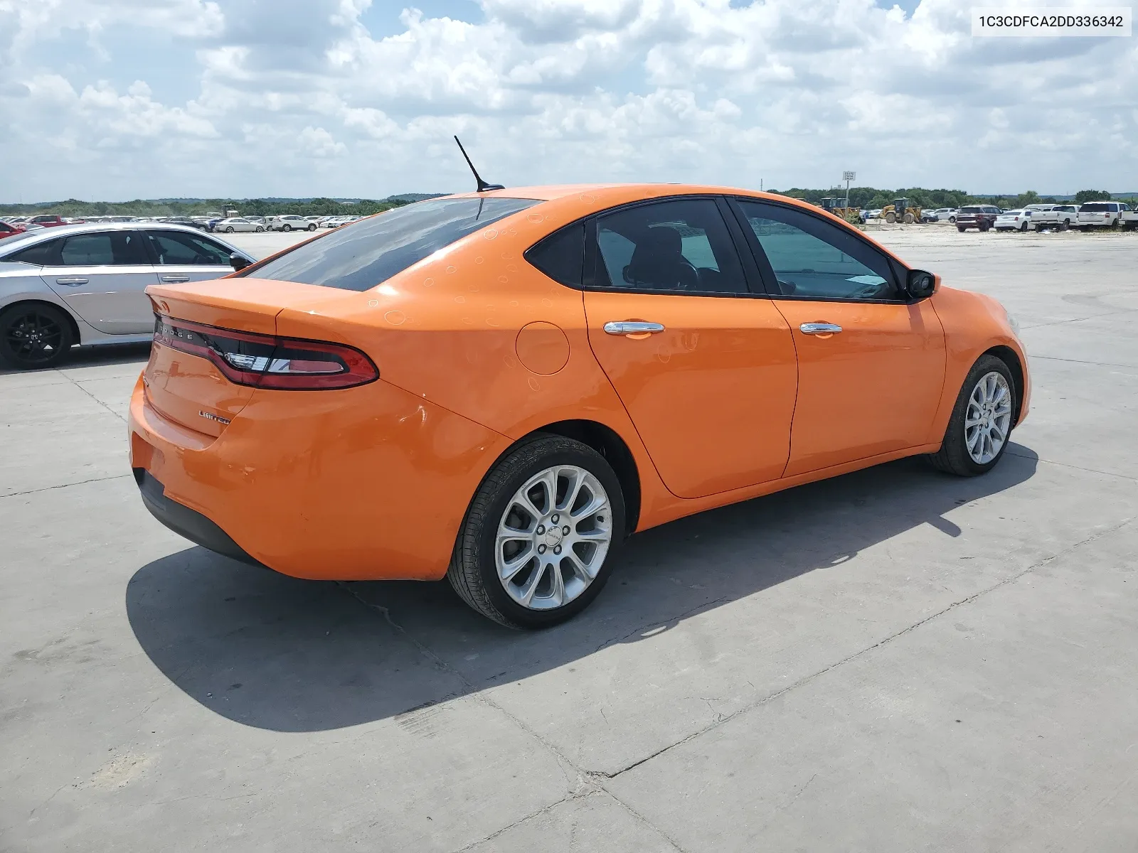 2013 Dodge Dart Limited VIN: 1C3CDFCA2DD336342 Lot: 61227054