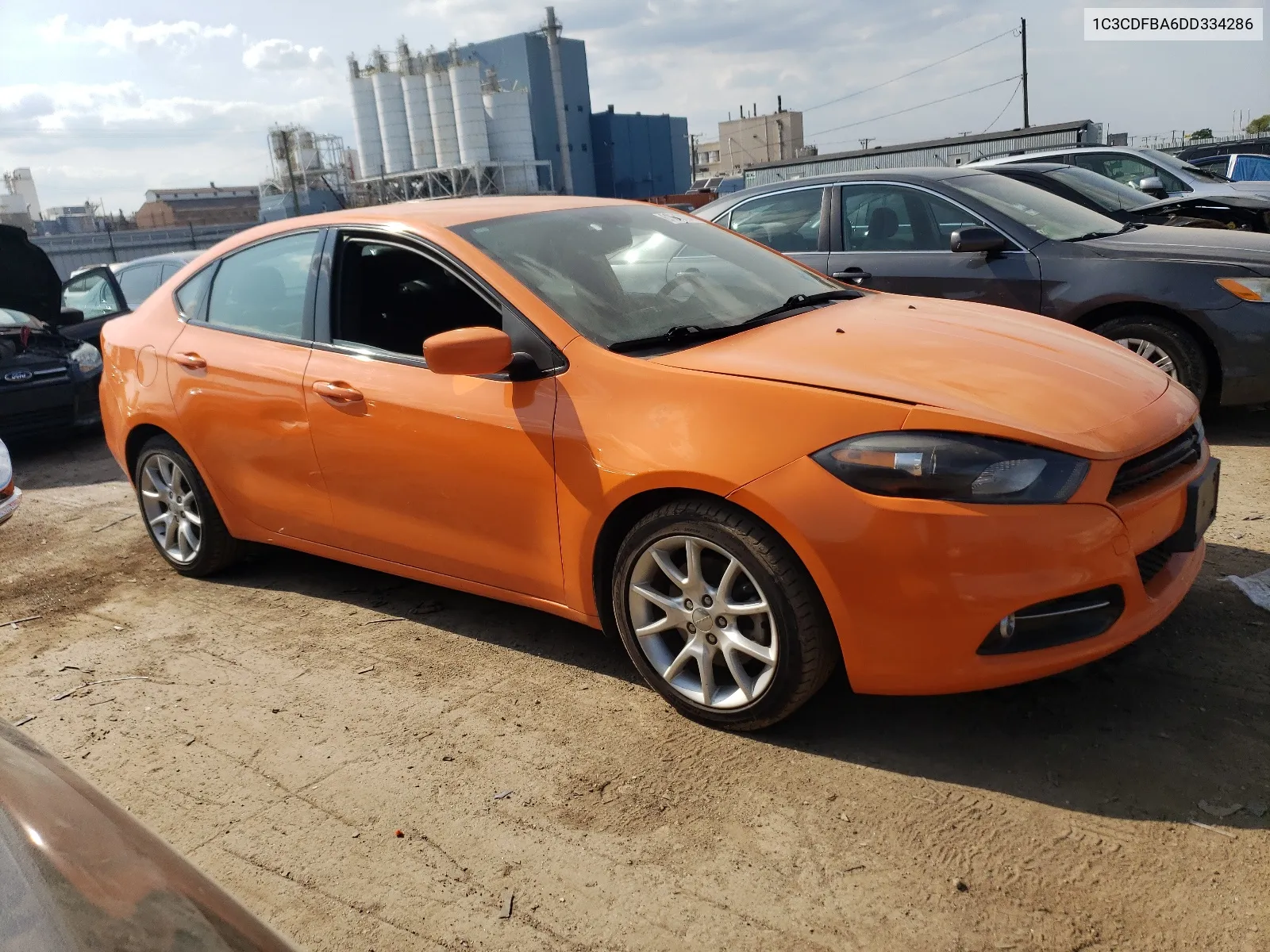 2013 Dodge Dart Sxt VIN: 1C3CDFBA6DD334286 Lot: 61643124