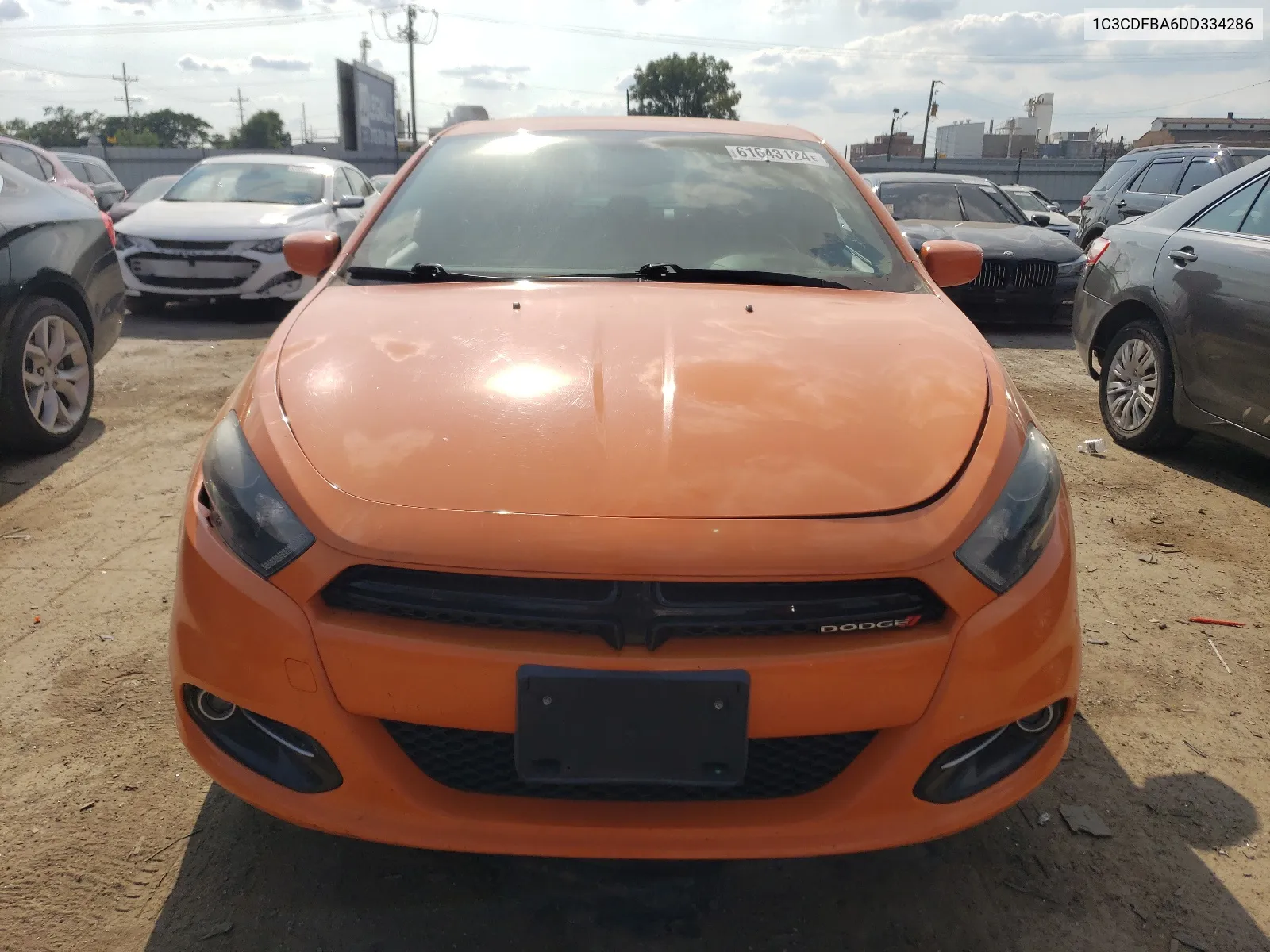 2013 Dodge Dart Sxt VIN: 1C3CDFBA6DD334286 Lot: 61643124