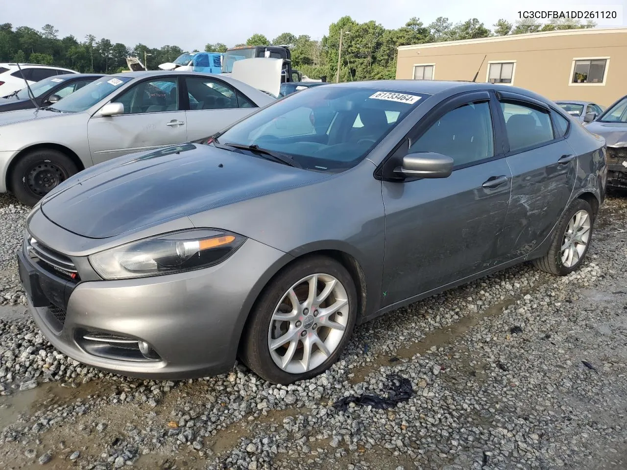 2013 Dodge Dart Sxt VIN: 1C3CDFBA1DD261120 Lot: 61733464