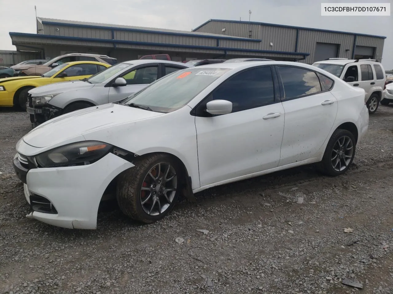 2013 Dodge Dart Sxt VIN: 1C3CDFBH7DD107671 Lot: 62643804