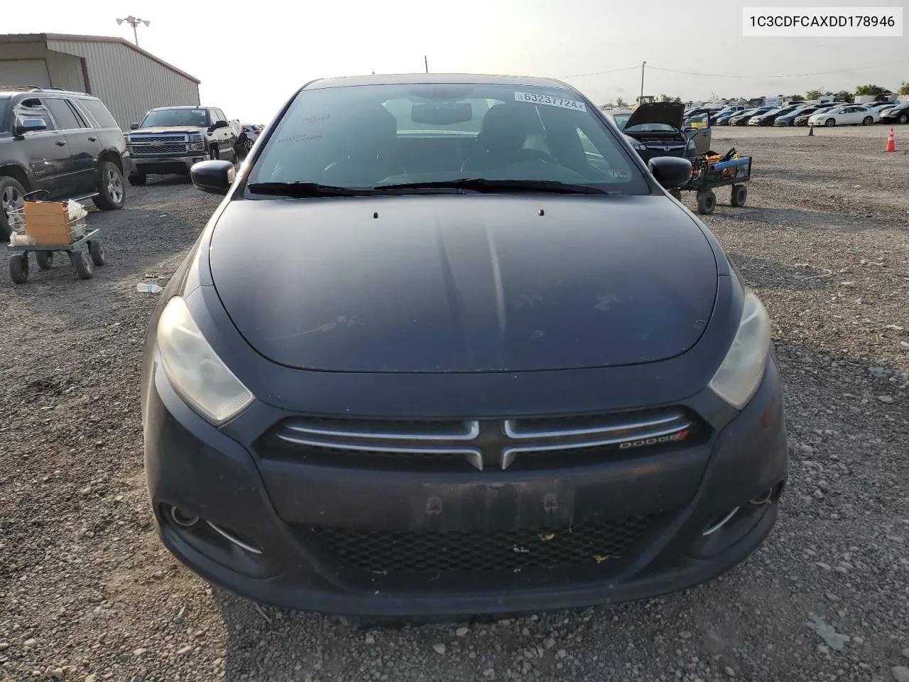 2013 Dodge Dart Limited VIN: 1C3CDFCAXDD178946 Lot: 63237724