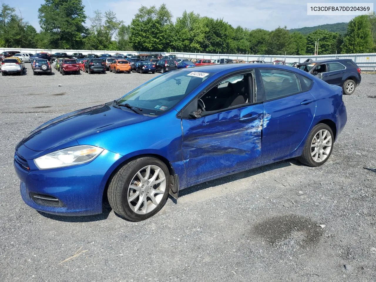 2013 Dodge Dart Sxt VIN: 1C3CDFBA7DD204369 Lot: 63423964