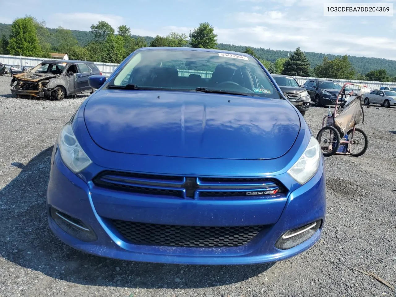 2013 Dodge Dart Sxt VIN: 1C3CDFBA7DD204369 Lot: 63423964