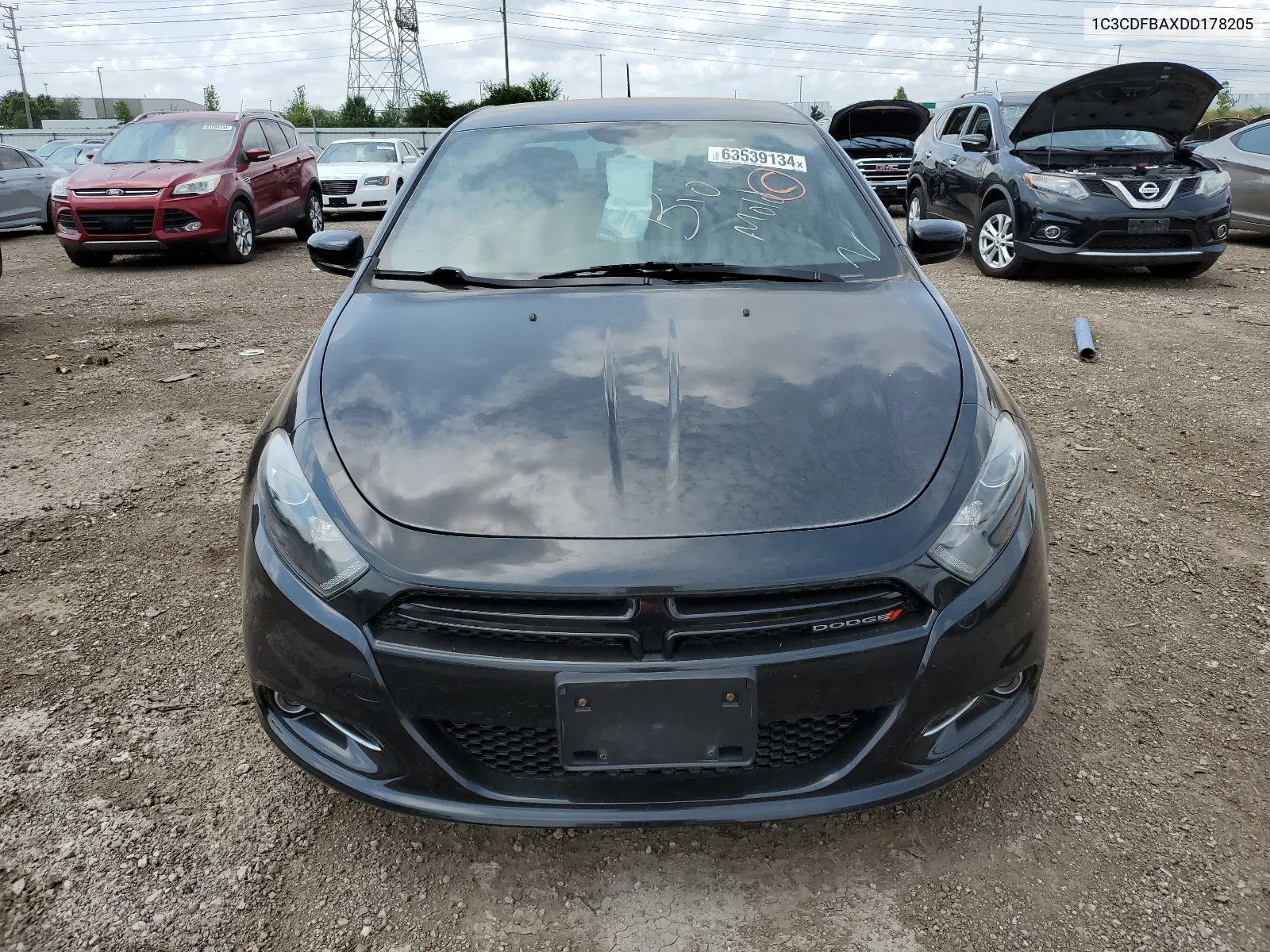 1C3CDFBAXDD178205 2013 Dodge Dart Sxt