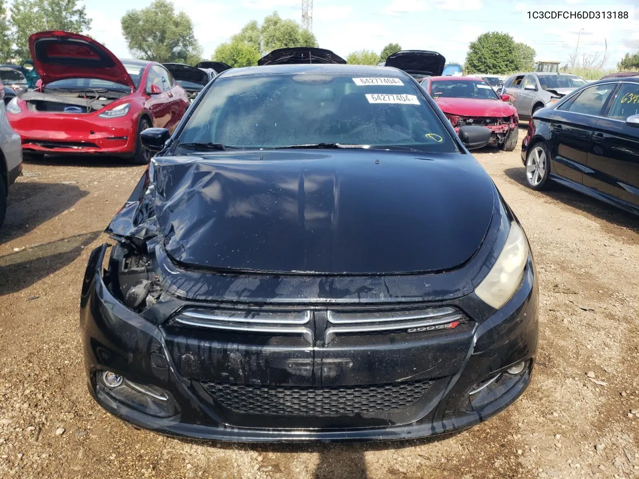 1C3CDFCH6DD313188 2013 Dodge Dart Limited