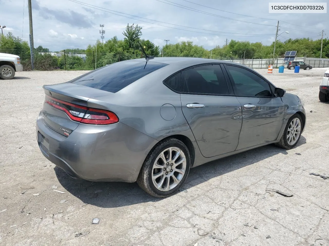 2013 Dodge Dart Limited VIN: 1C3CDFCHXDD703226 Lot: 64560974