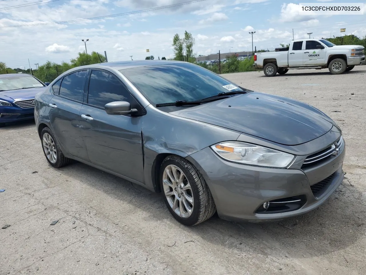 2013 Dodge Dart Limited VIN: 1C3CDFCHXDD703226 Lot: 64560974