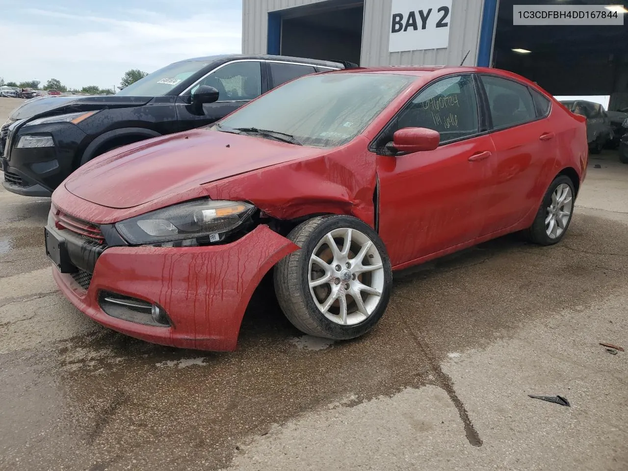 2013 Dodge Dart Sxt VIN: 1C3CDFBH4DD167844 Lot: 64601724