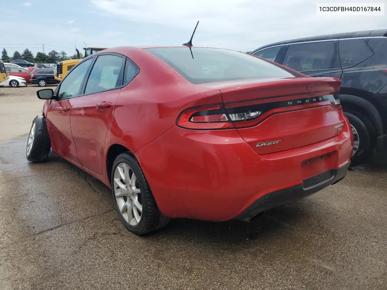 2013 Dodge Dart Sxt VIN: 1C3CDFBH4DD167844 Lot: 64601724