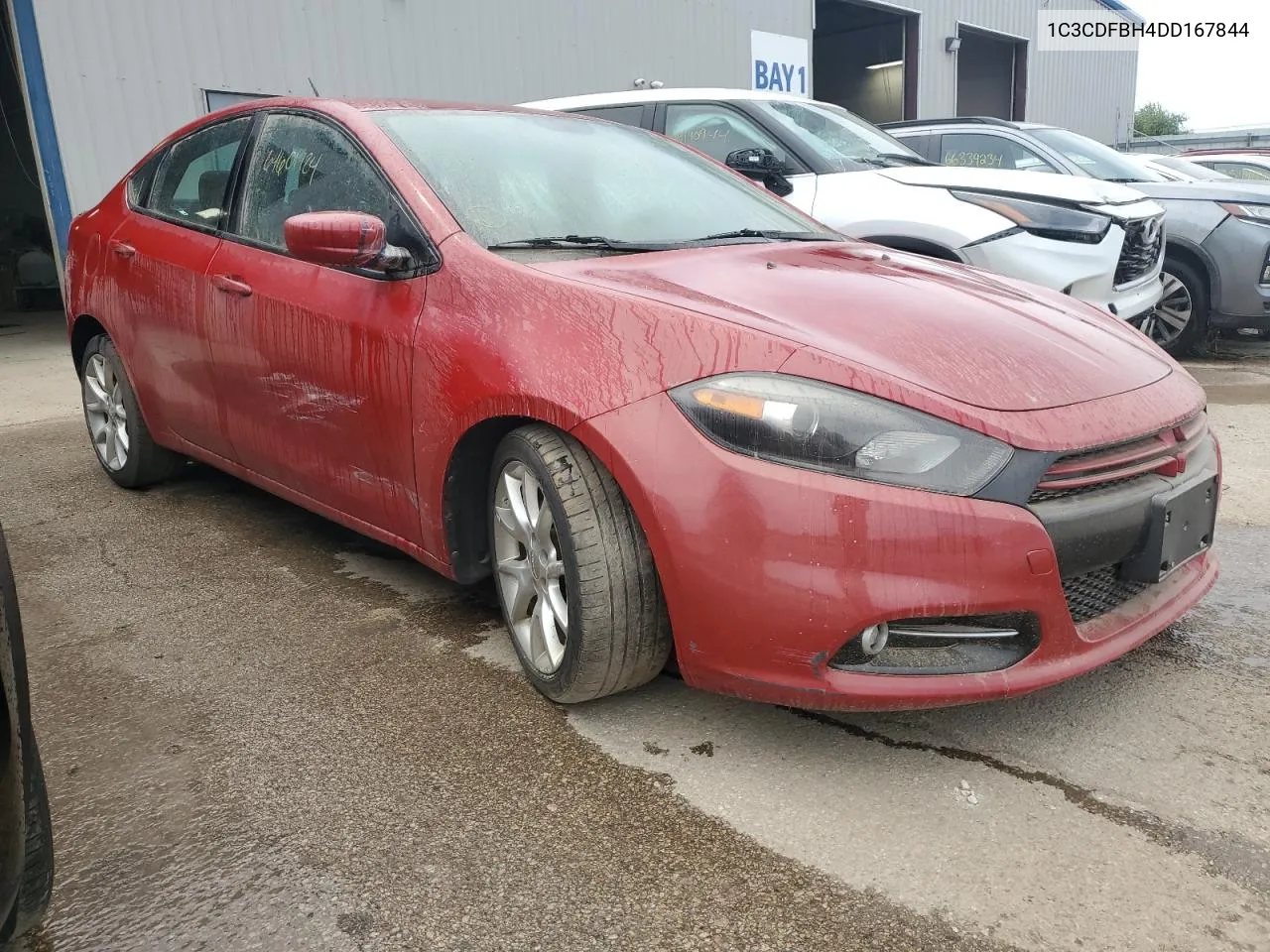 2013 Dodge Dart Sxt VIN: 1C3CDFBH4DD167844 Lot: 64601724