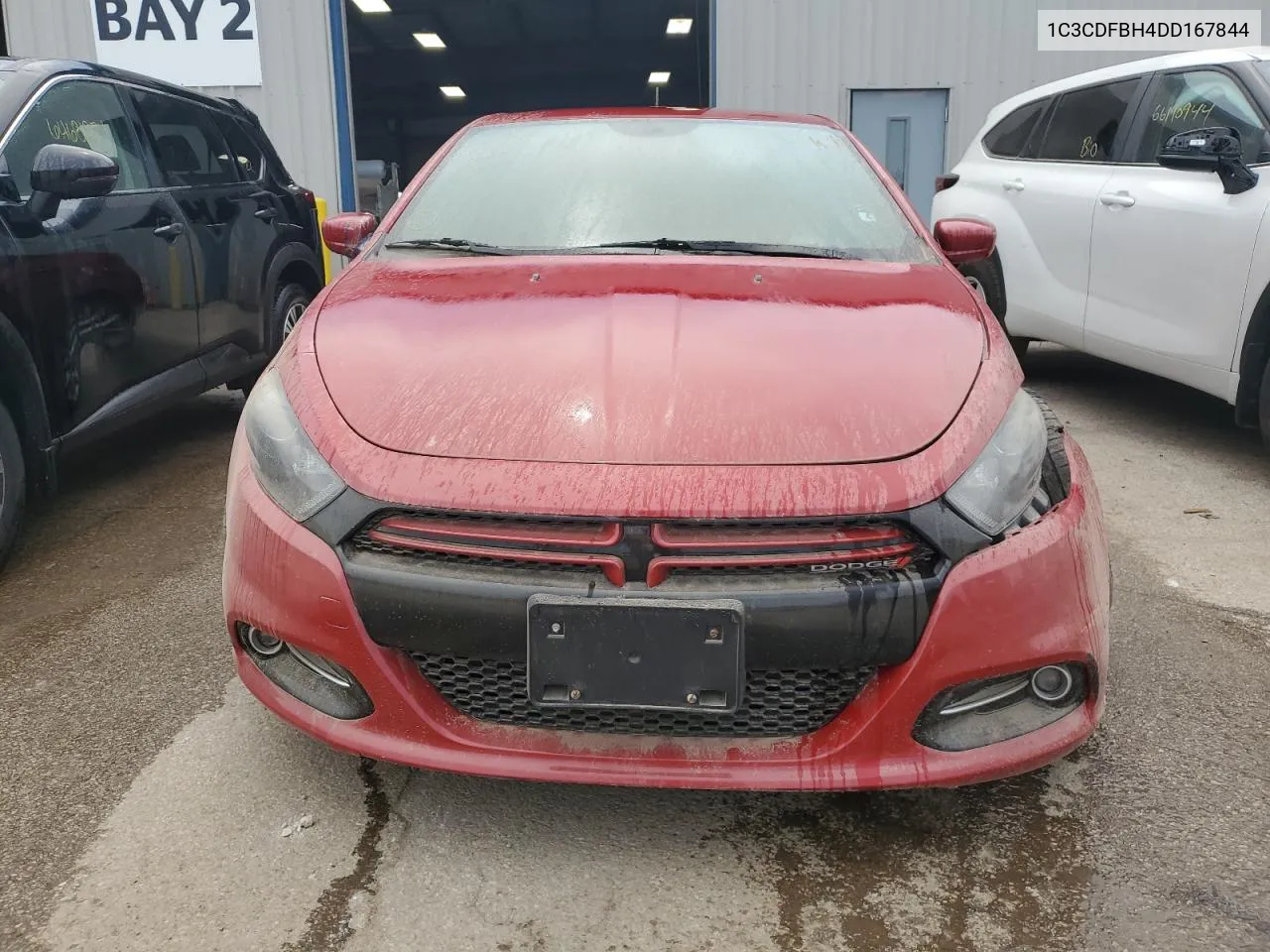 2013 Dodge Dart Sxt VIN: 1C3CDFBH4DD167844 Lot: 64601724