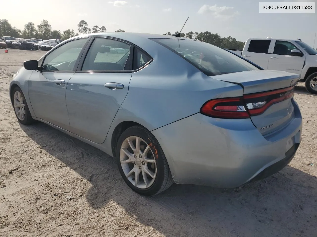 2013 Dodge Dart Sxt VIN: 1C3CDFBA6DD311638 Lot: 64844054