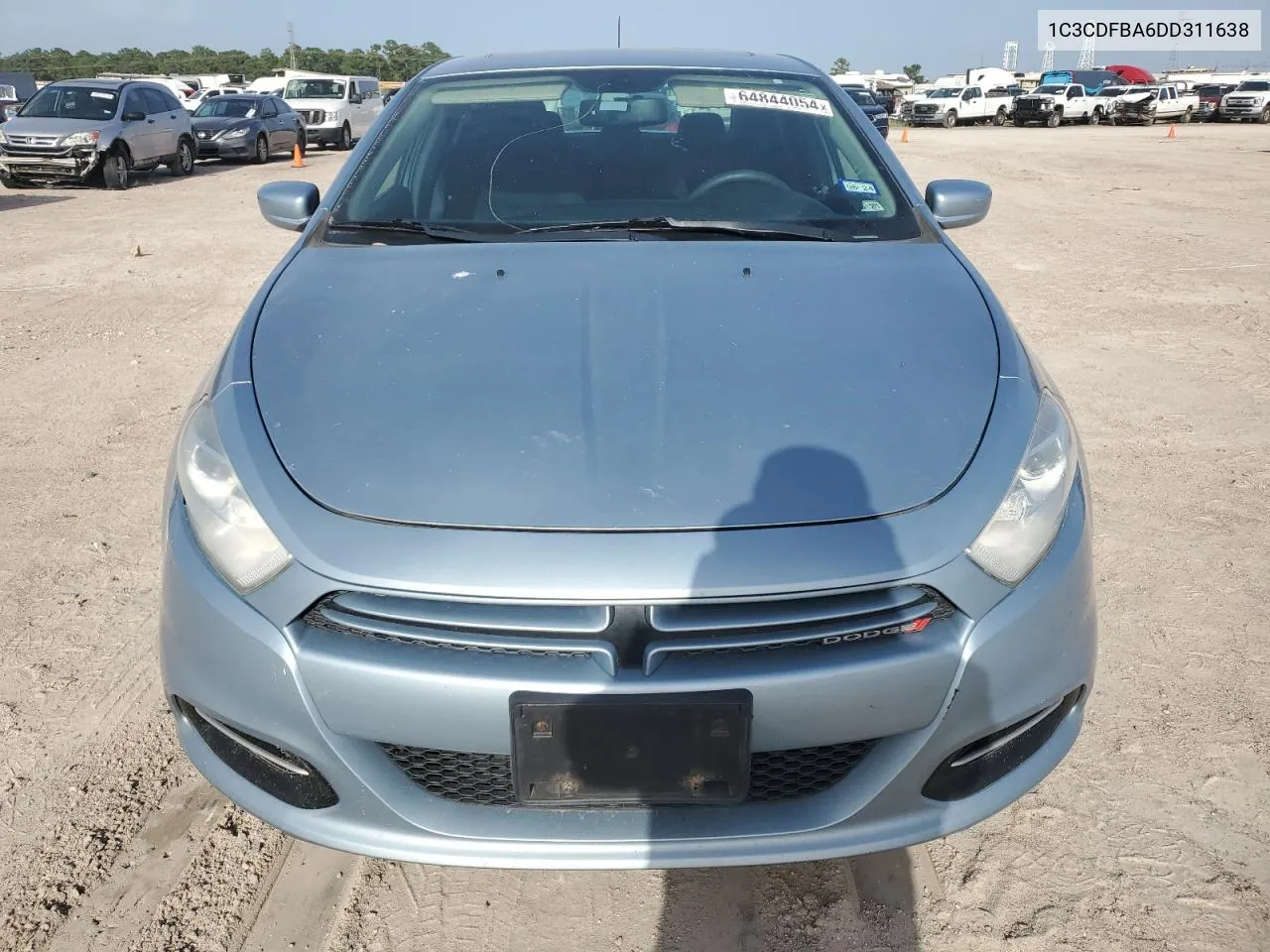 2013 Dodge Dart Sxt VIN: 1C3CDFBA6DD311638 Lot: 64844054