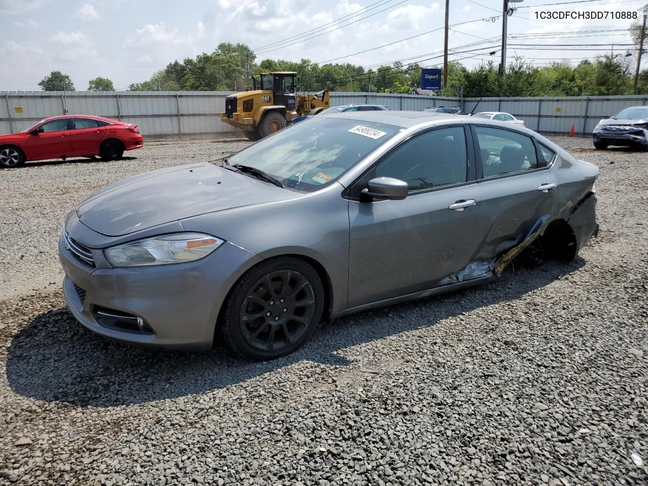 2013 Dodge Dart Limited VIN: 1C3CDFCH3DD710888 Lot: 64989234