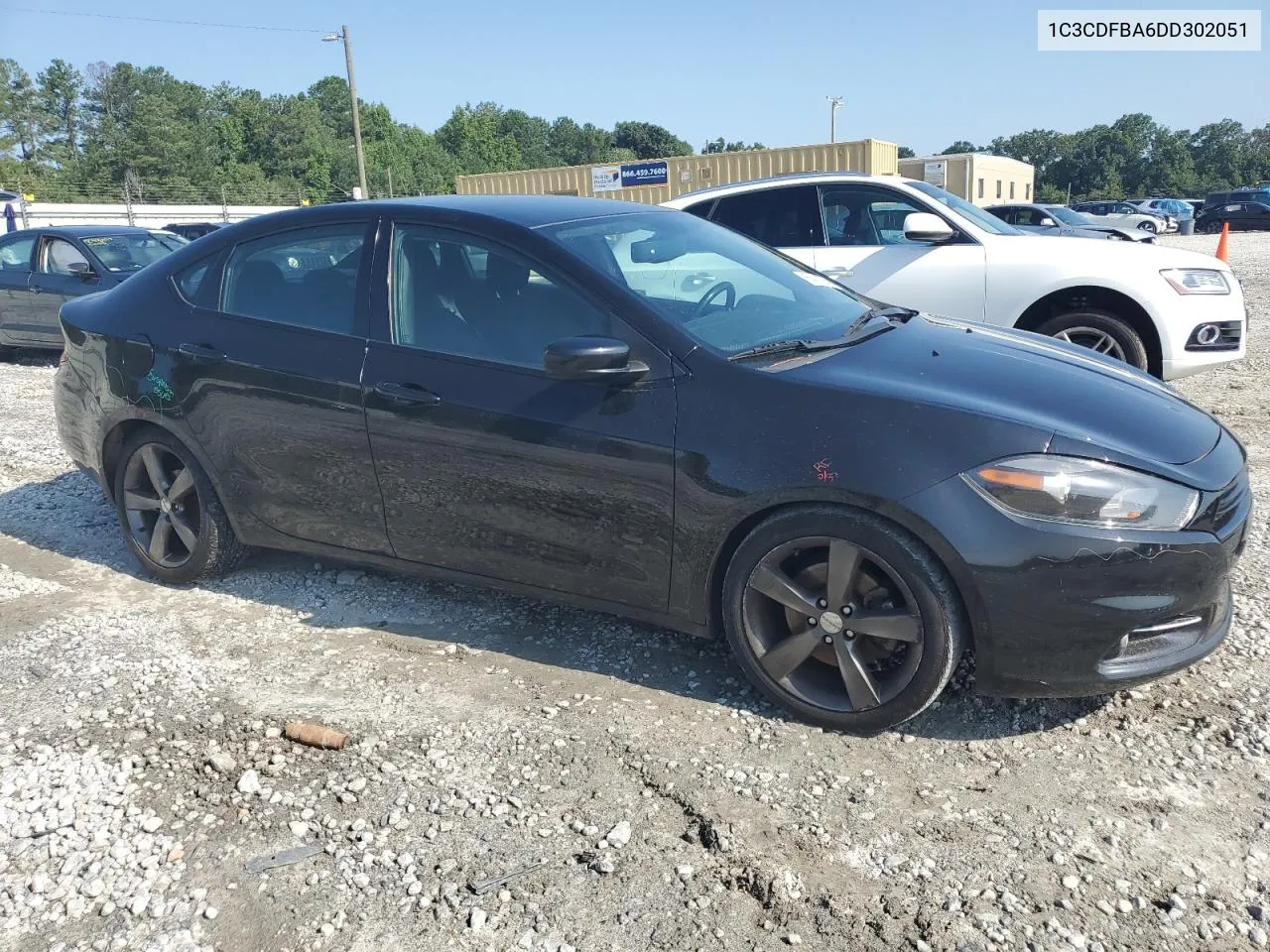 2013 Dodge Dart Sxt VIN: 1C3CDFBA6DD302051 Lot: 65591784