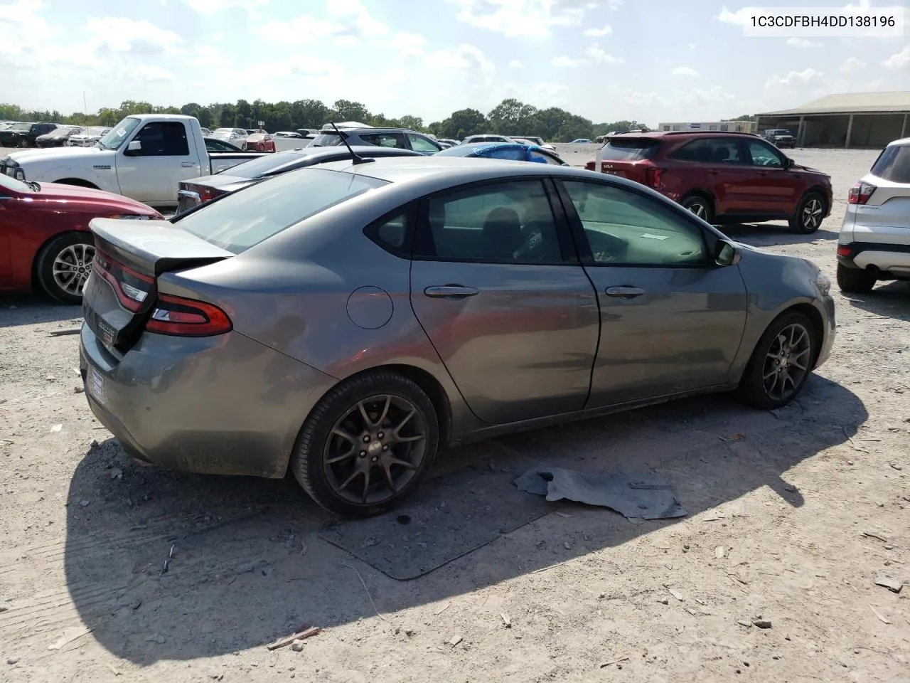 2013 Dodge Dart Sxt VIN: 1C3CDFBH4DD138196 Lot: 66377894