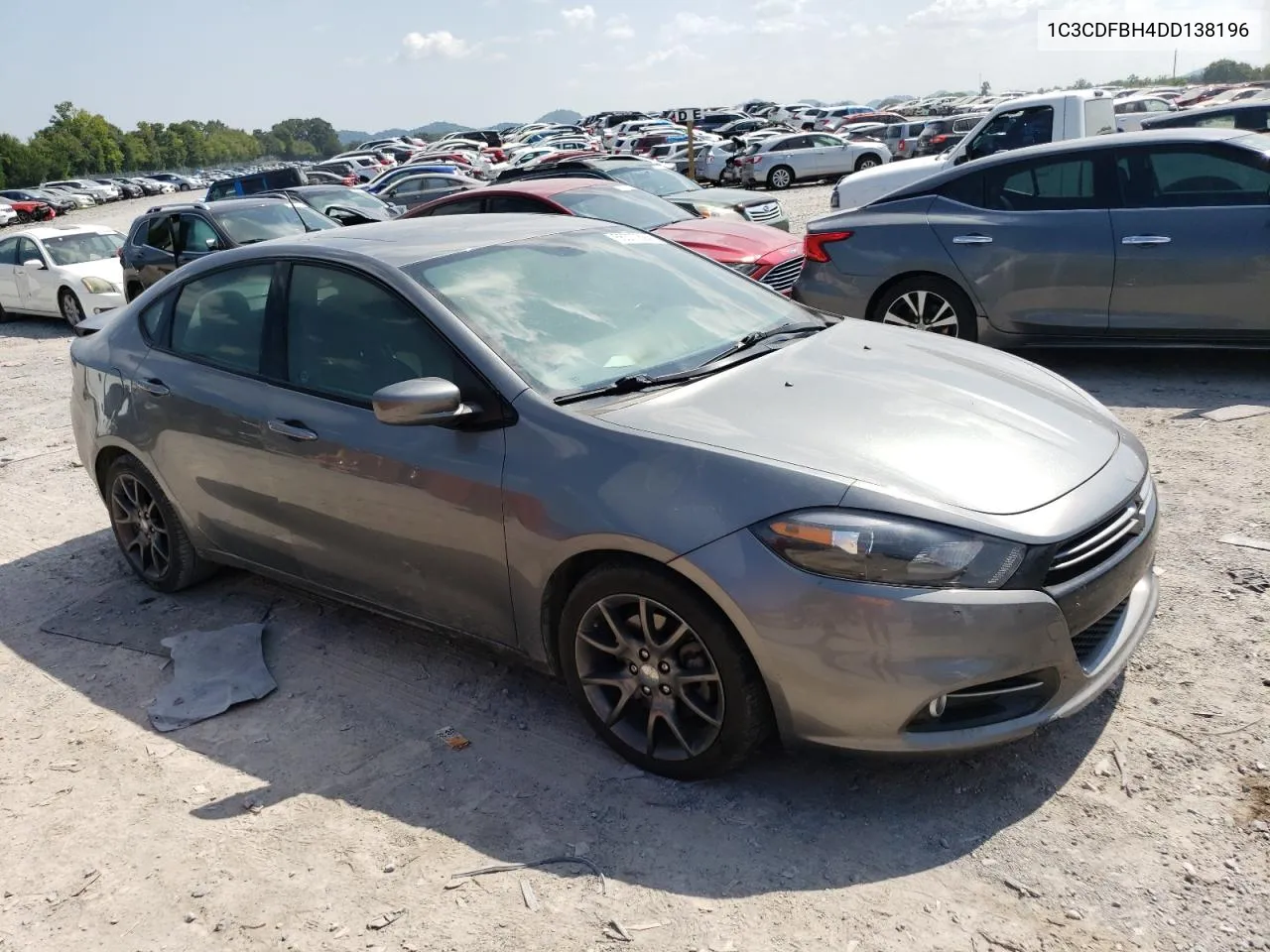 2013 Dodge Dart Sxt VIN: 1C3CDFBH4DD138196 Lot: 66377894