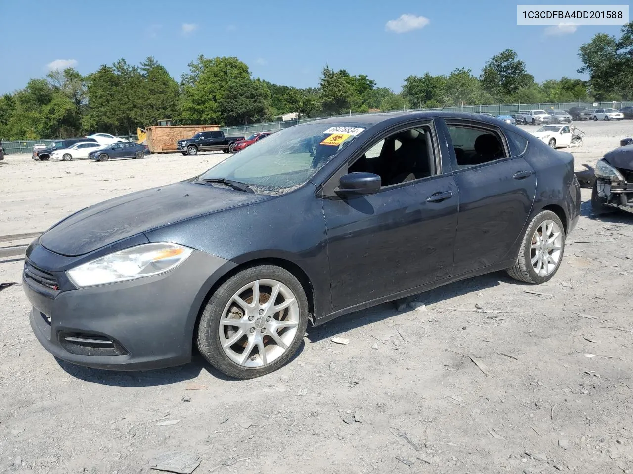 2013 Dodge Dart Sxt VIN: 1C3CDFBA4DD201588 Lot: 66478834