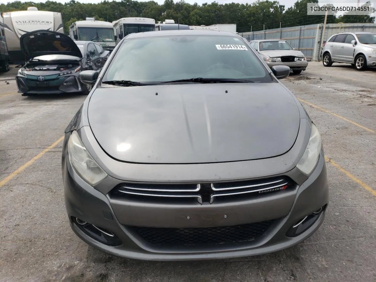 2013 Dodge Dart Limited VIN: 1C3CDFCA6DD714551 Lot: 66541914