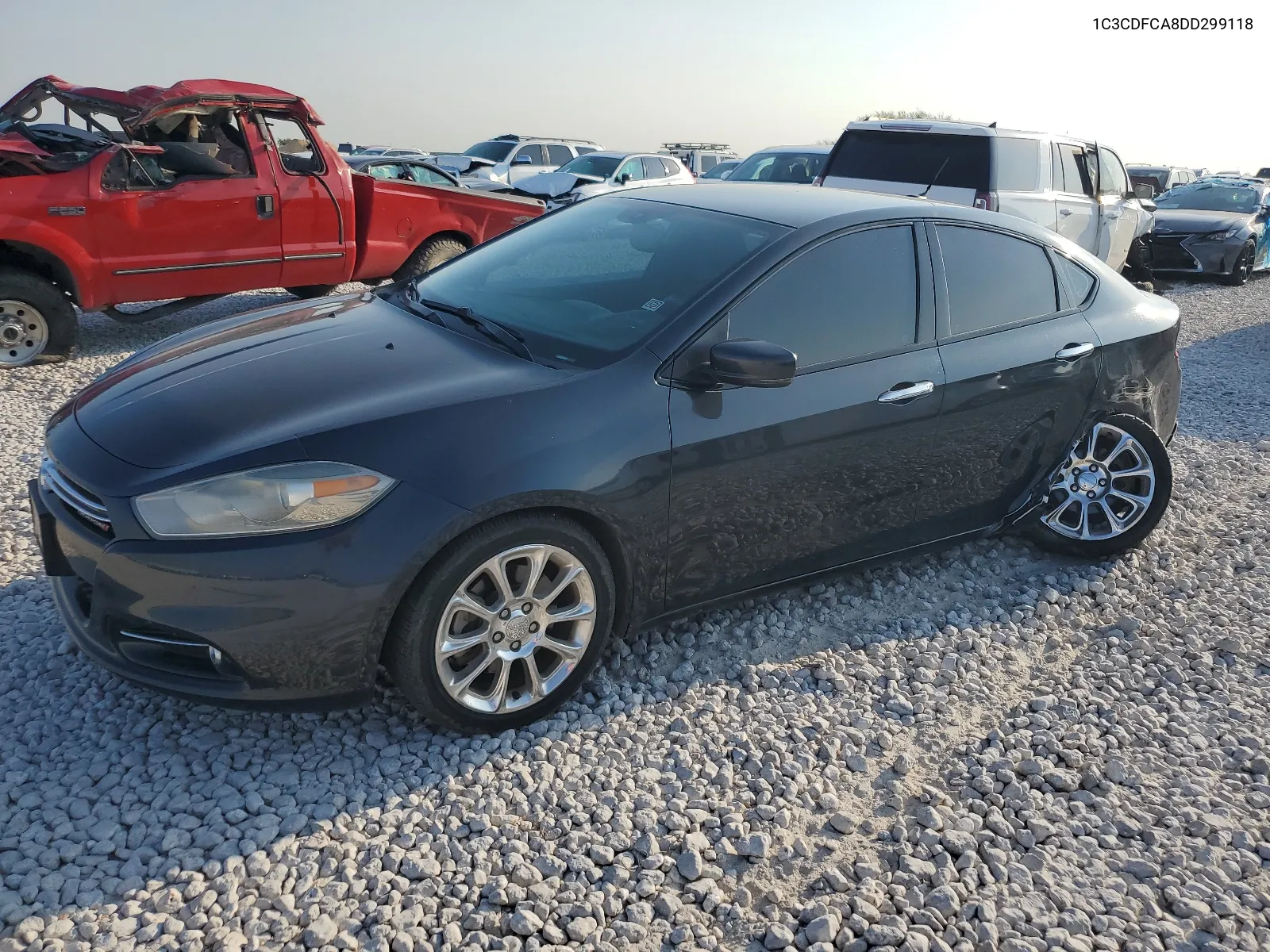 1C3CDFCA8DD299118 2013 Dodge Dart Limited