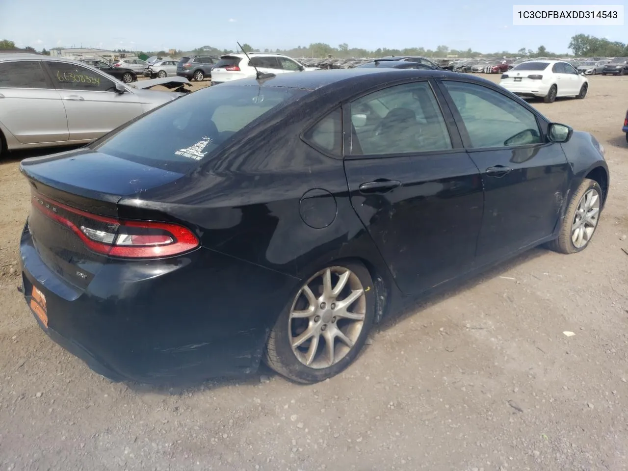 2013 Dodge Dart Sxt VIN: 1C3CDFBAXDD314543 Lot: 66824624