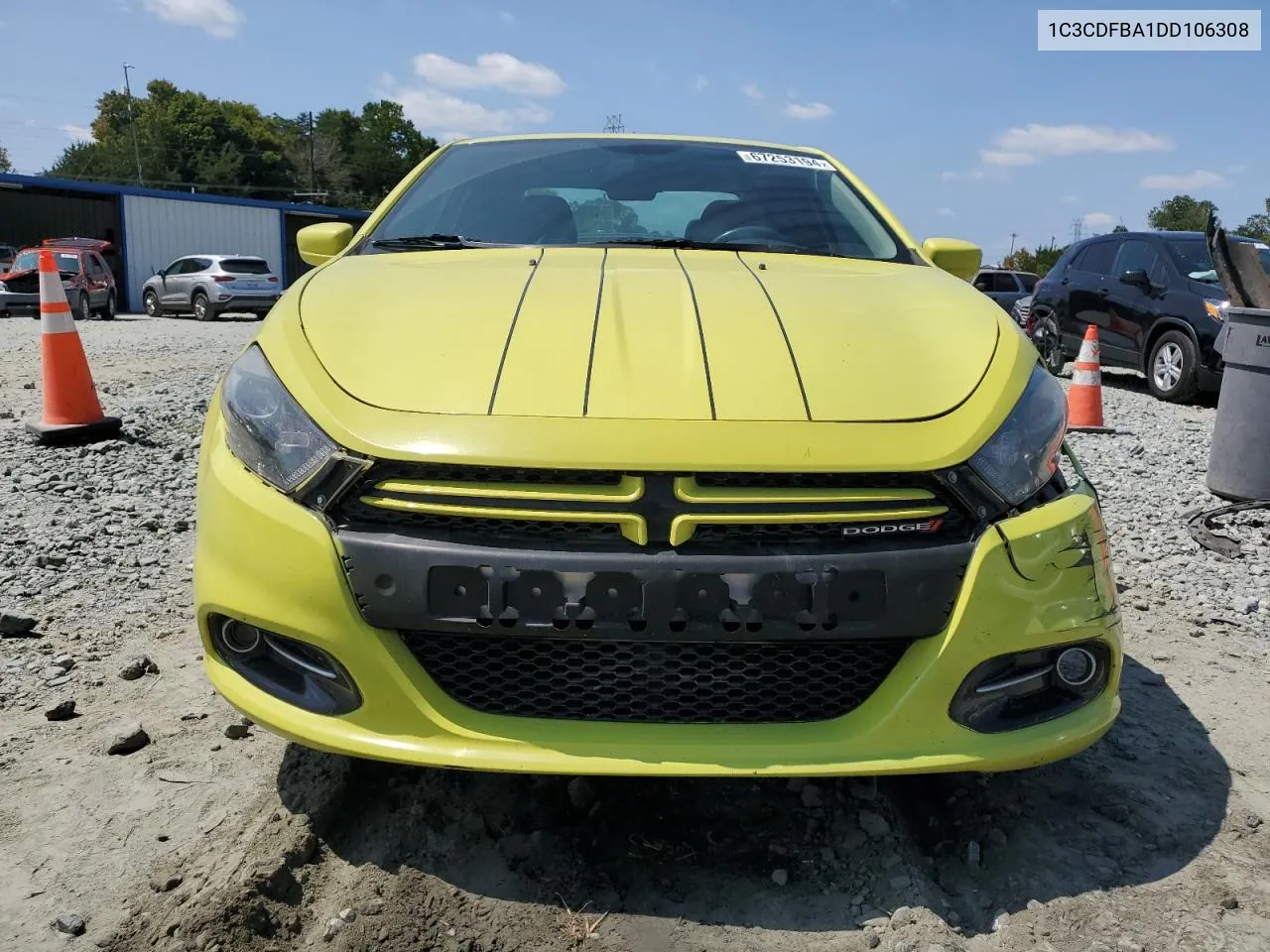 1C3CDFBA1DD106308 2013 Dodge Dart Sxt