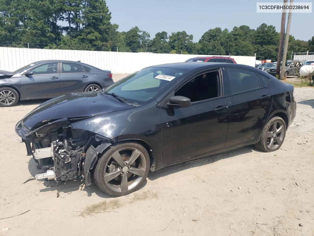 2013 Dodge Dart Sxt VIN: 1C3CDFBH5DD238694 Lot: 67266274