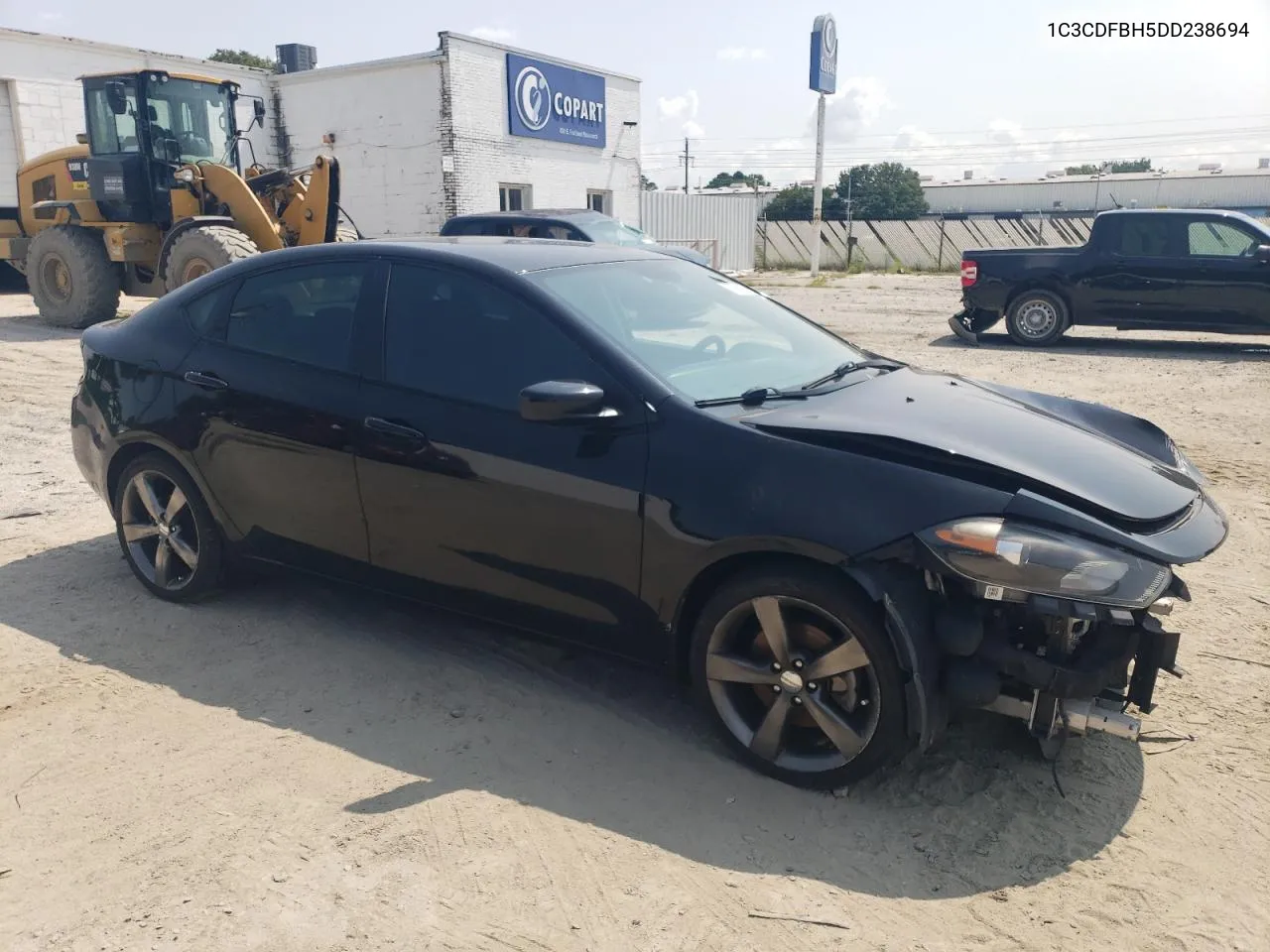 2013 Dodge Dart Sxt VIN: 1C3CDFBH5DD238694 Lot: 67266274