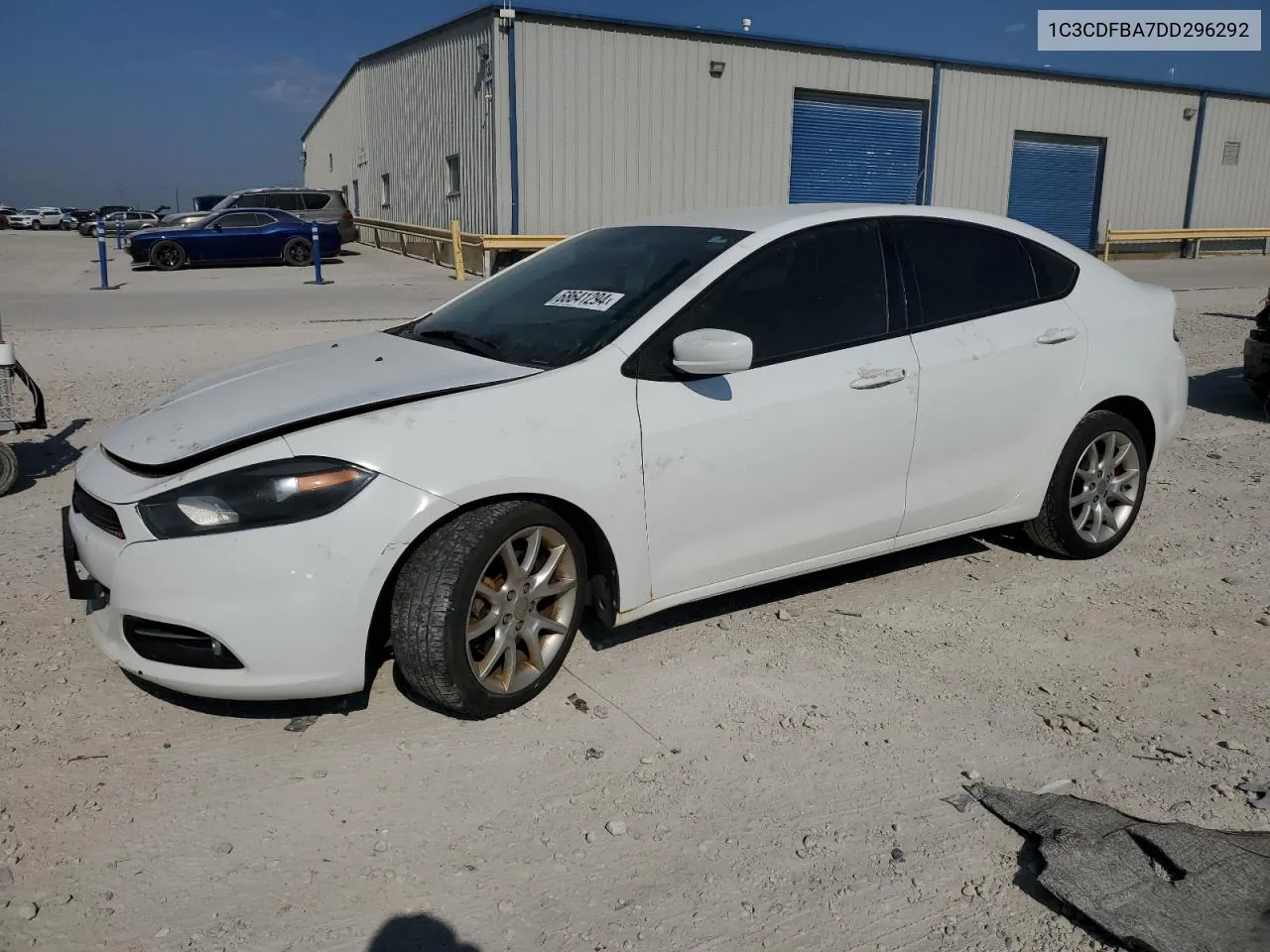 2013 Dodge Dart Sxt VIN: 1C3CDFBA7DD296292 Lot: 68641294