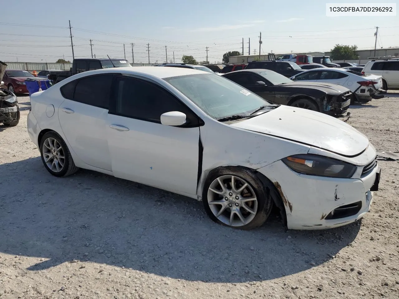 2013 Dodge Dart Sxt VIN: 1C3CDFBA7DD296292 Lot: 68641294