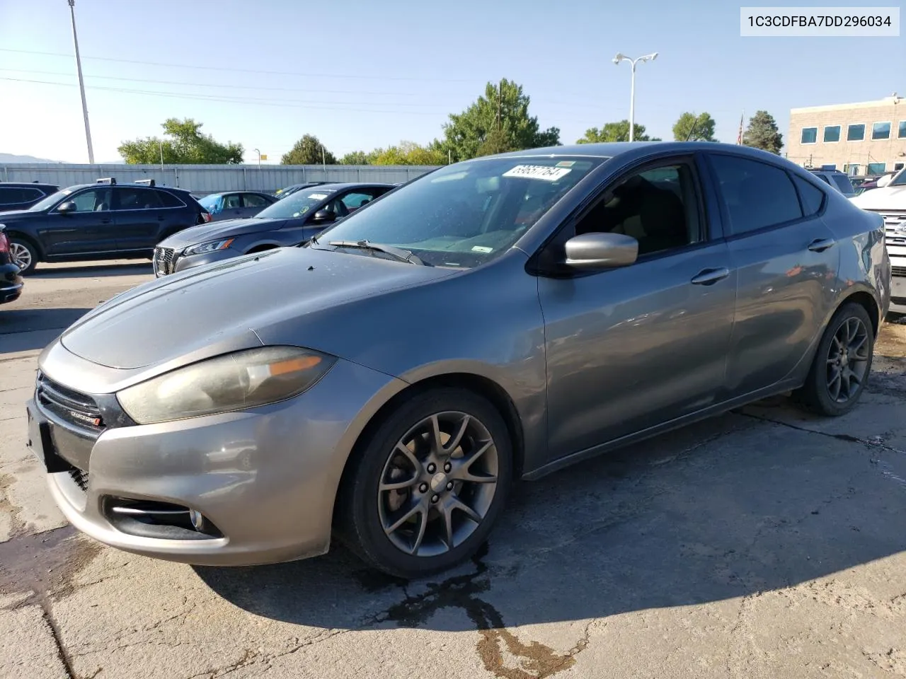 2013 Dodge Dart Sxt VIN: 1C3CDFBA7DD296034 Lot: 69657764