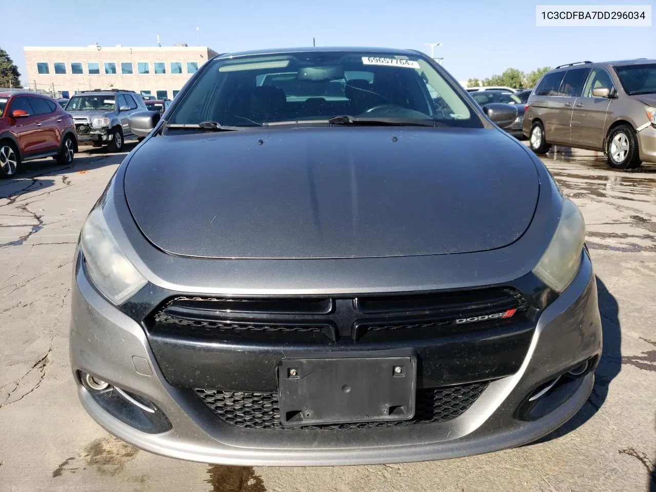 2013 Dodge Dart Sxt VIN: 1C3CDFBA7DD296034 Lot: 69657764