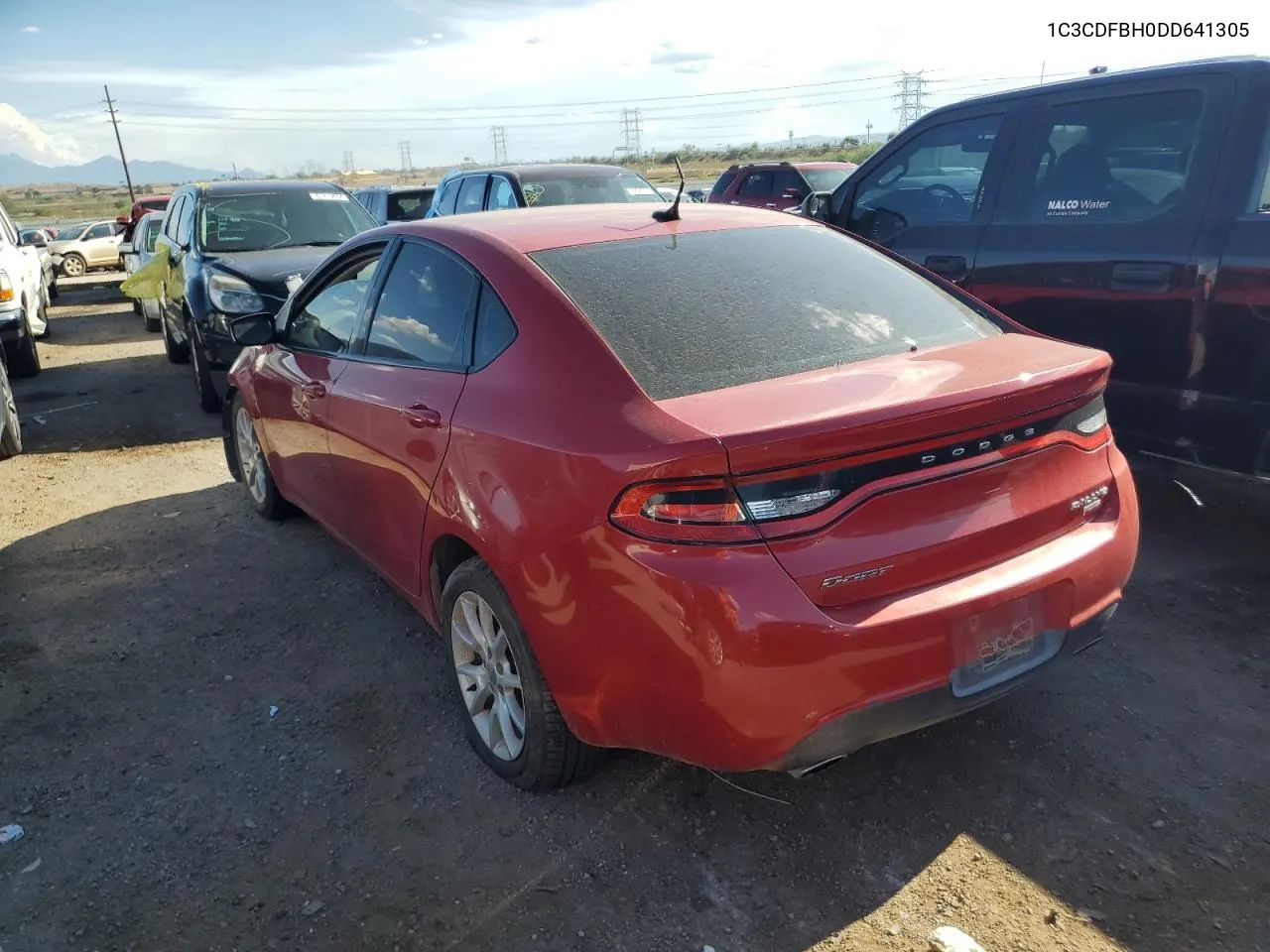 2013 Dodge Dart Sxt VIN: 1C3CDFBH0DD641305 Lot: 69661464