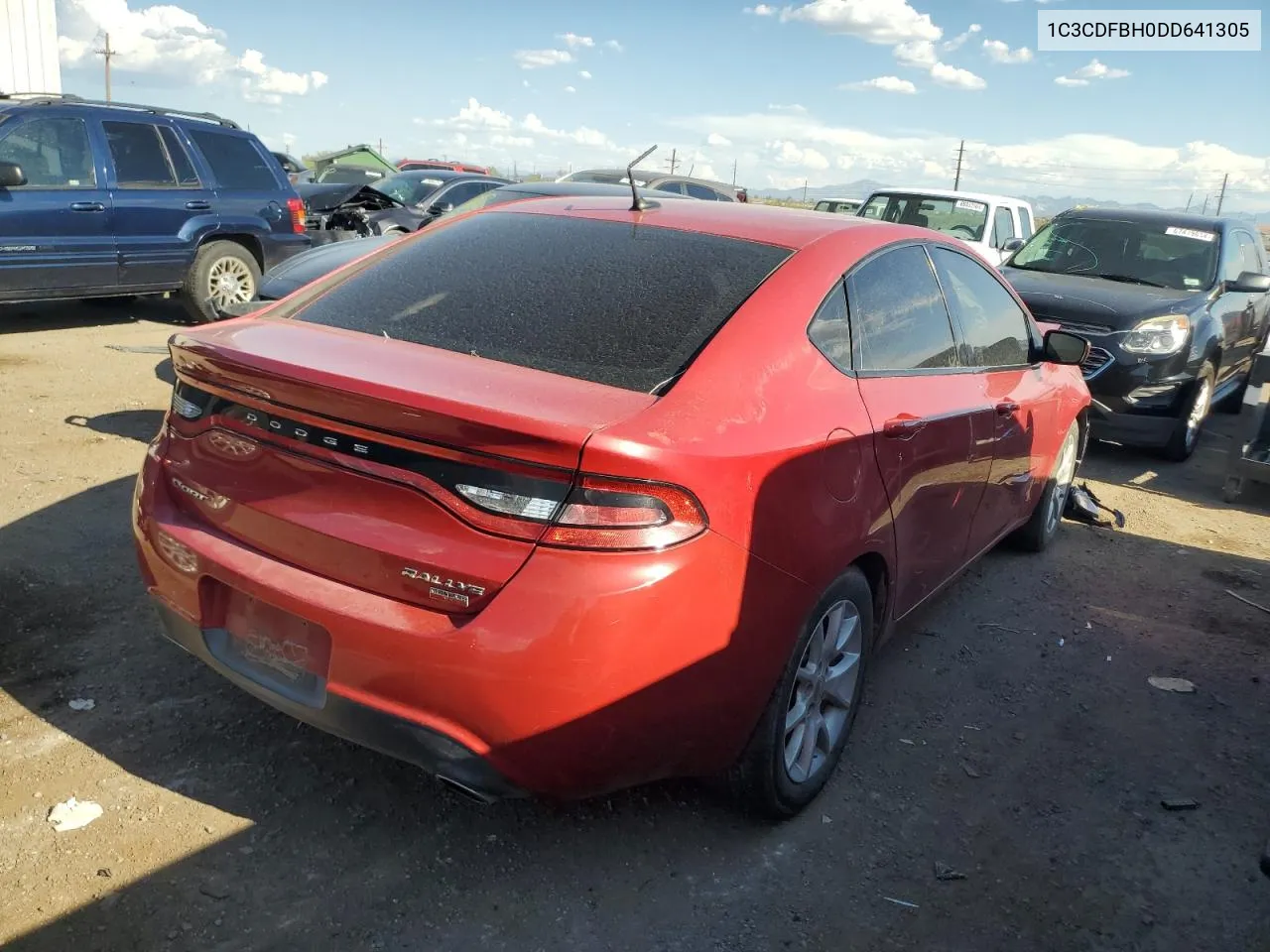 2013 Dodge Dart Sxt VIN: 1C3CDFBH0DD641305 Lot: 69661464