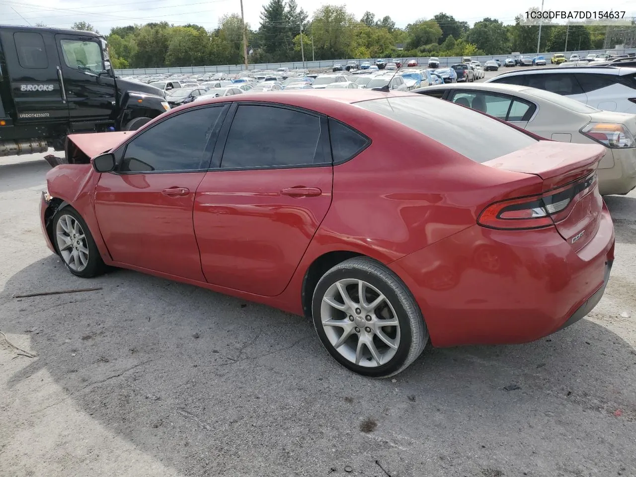 2013 Dodge Dart Sxt VIN: 1C3CDFBA7DD154637 Lot: 69762894