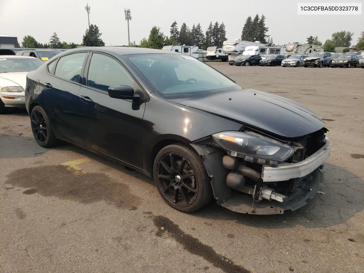 2013 Dodge Dart Sxt VIN: 1C3CDFBA5DD323778 Lot: 69845484