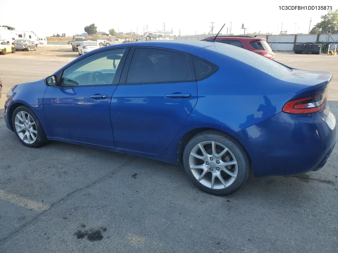 2013 Dodge Dart Sxt VIN: 1C3CDFBH1DD135871 Lot: 69871034