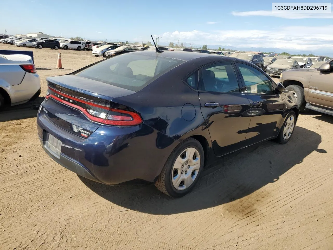 2013 Dodge Dart Se VIN: 1C3CDFAH8DD296719 Lot: 69926214