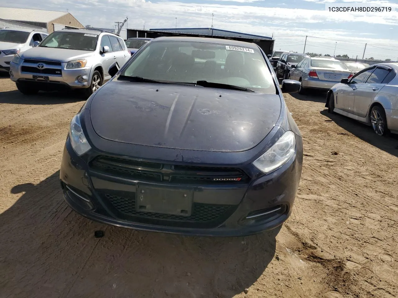 2013 Dodge Dart Se VIN: 1C3CDFAH8DD296719 Lot: 69926214