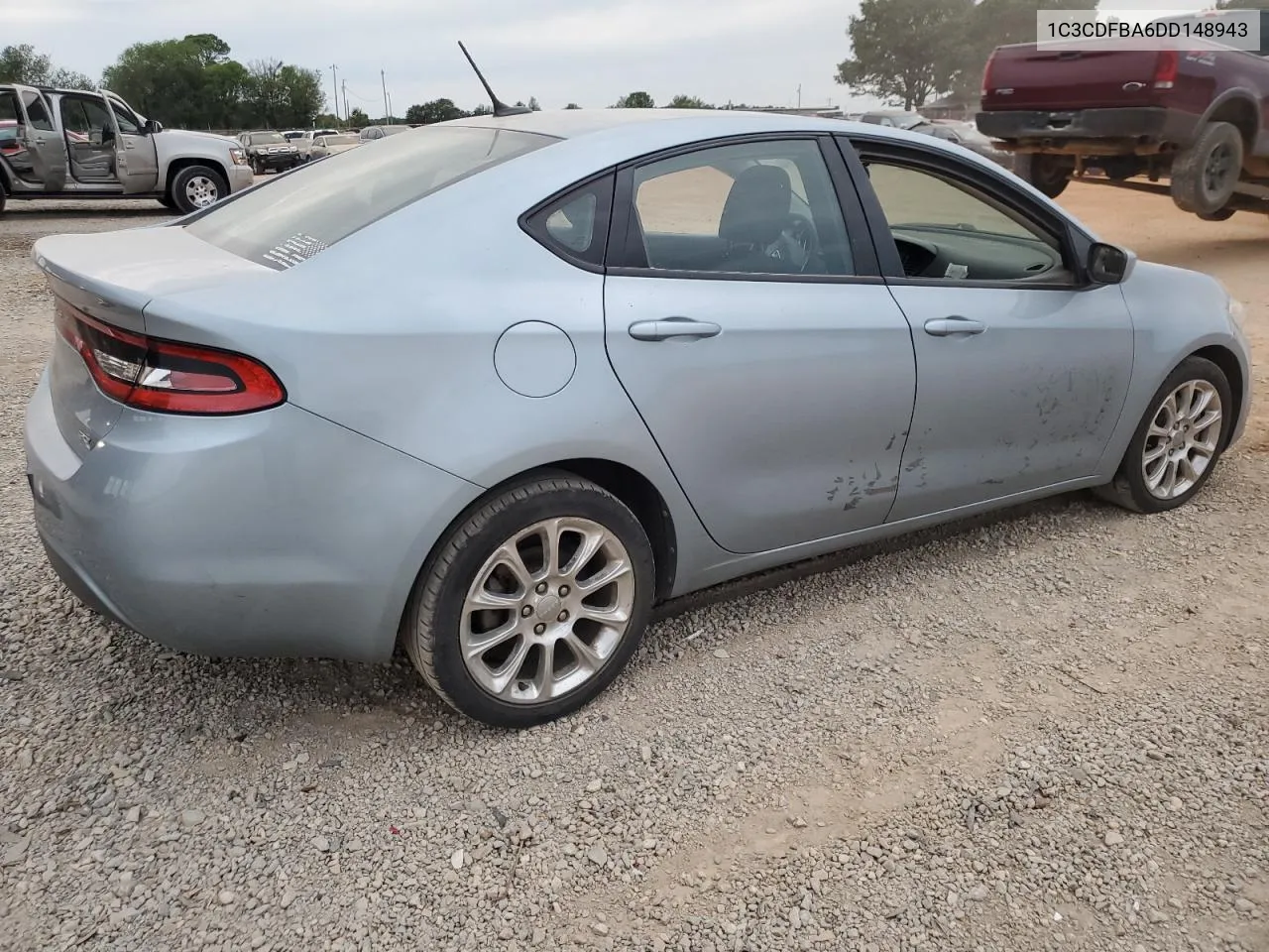 2013 Dodge Dart Sxt VIN: 1C3CDFBA6DD148943 Lot: 69974704