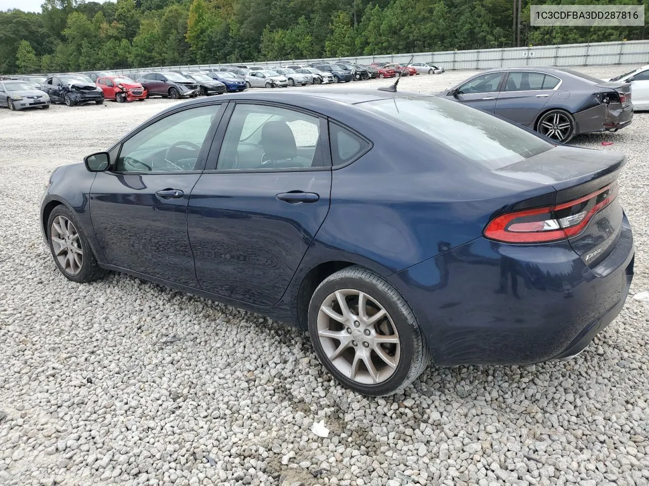 2013 Dodge Dart Sxt VIN: 1C3CDFBA3DD287816 Lot: 70022234