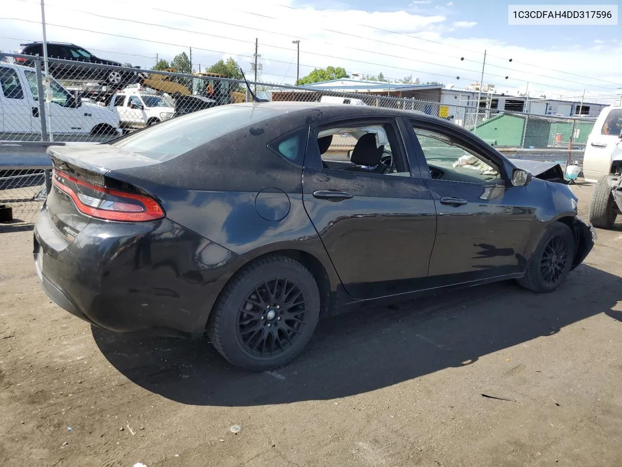 2013 Dodge Dart Se VIN: 1C3CDFAH4DD317596 Lot: 70025774