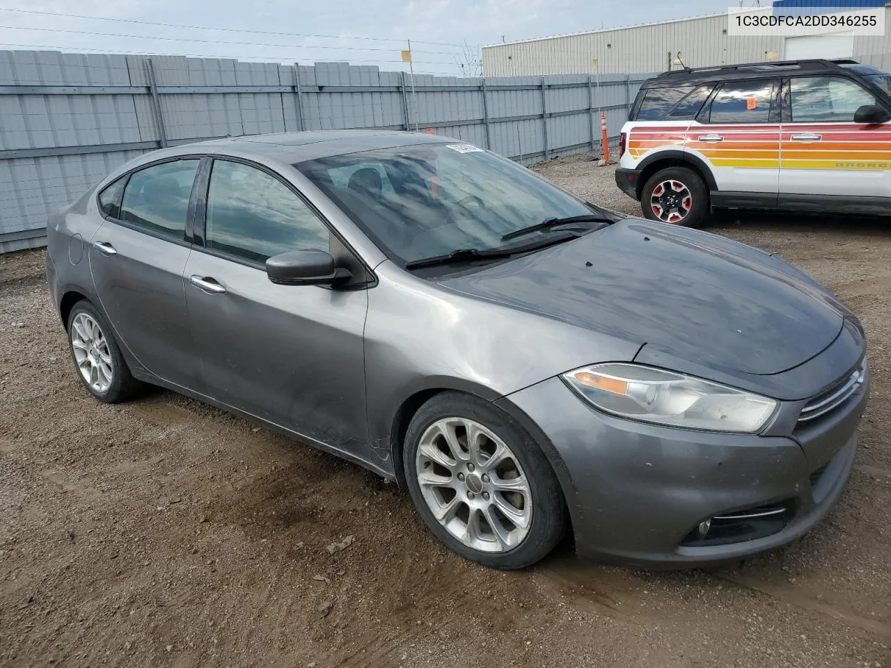 2013 Dodge Dart Limited VIN: 1C3CDFCA2DD346255 Lot: 70243594