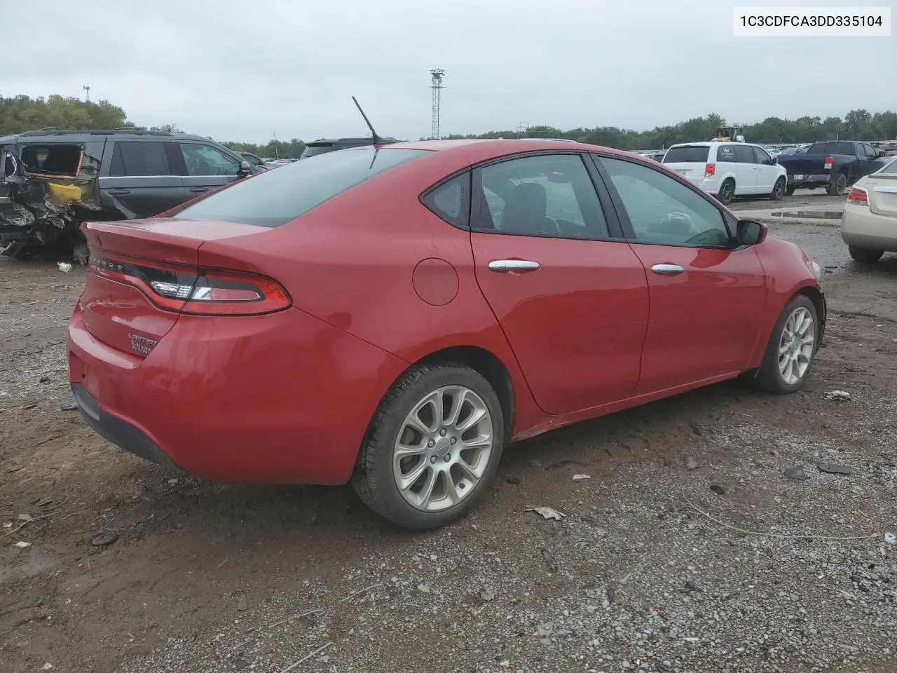 2013 Dodge Dart Limited VIN: 1C3CDFCA3DD335104 Lot: 70495764