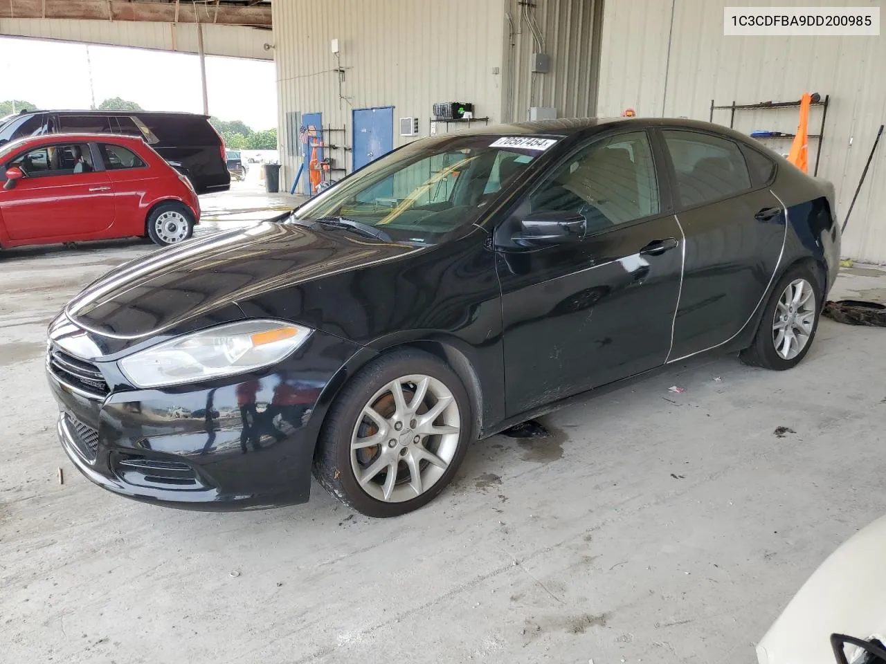 2013 Dodge Dart Sxt VIN: 1C3CDFBA9DD200985 Lot: 70567454