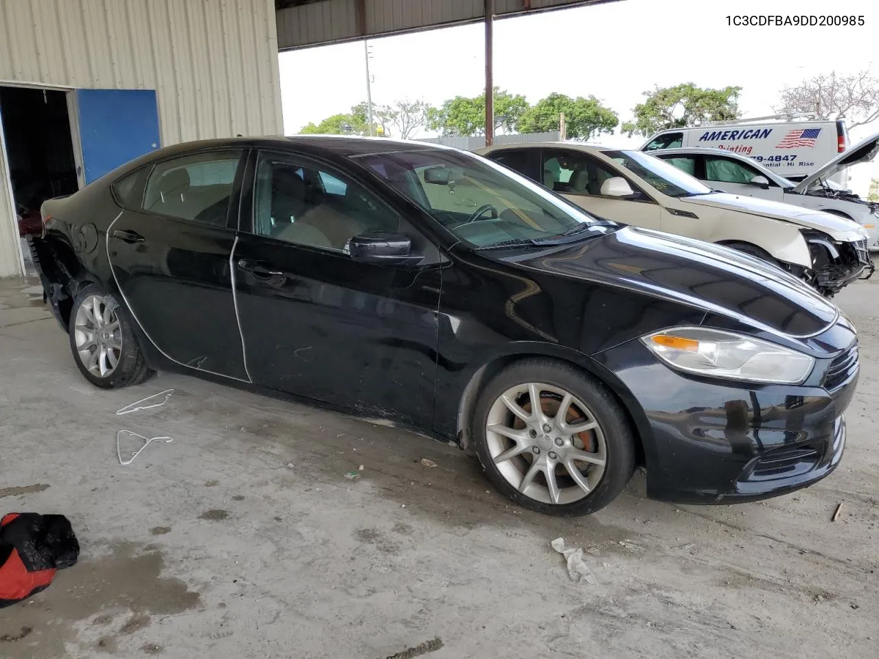 2013 Dodge Dart Sxt VIN: 1C3CDFBA9DD200985 Lot: 70567454